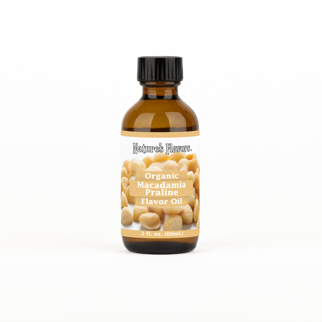 Macadamia Praline Flavor Oil, Organic