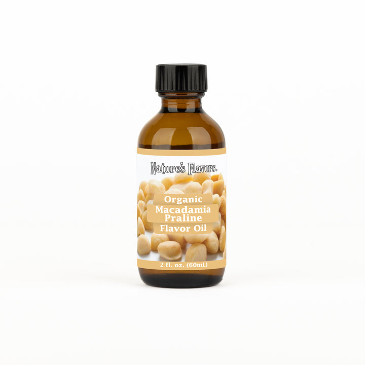 Macadamia Praline Flavor Oil, Organic