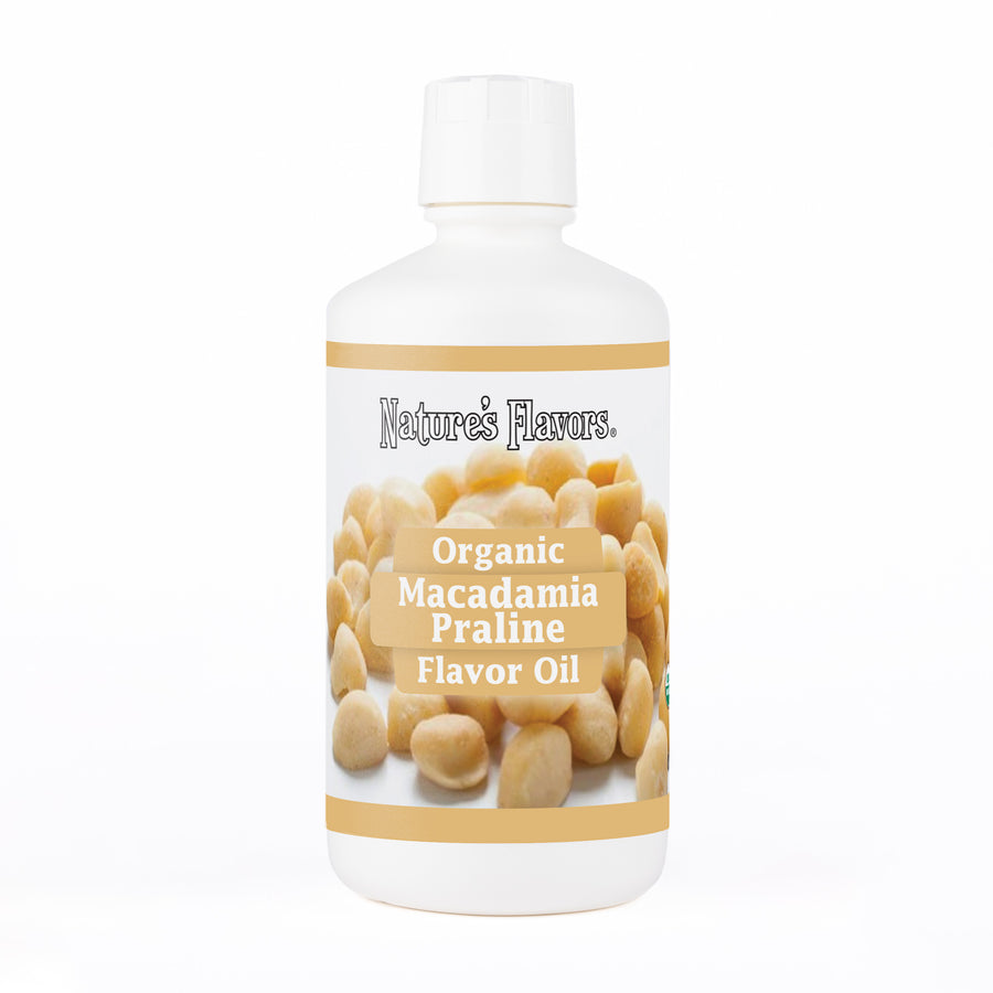 Macadamia Praline Flavor Oil, Organic