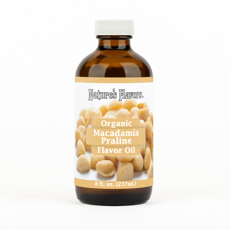 Macadamia Praline Flavor Oil, Organic