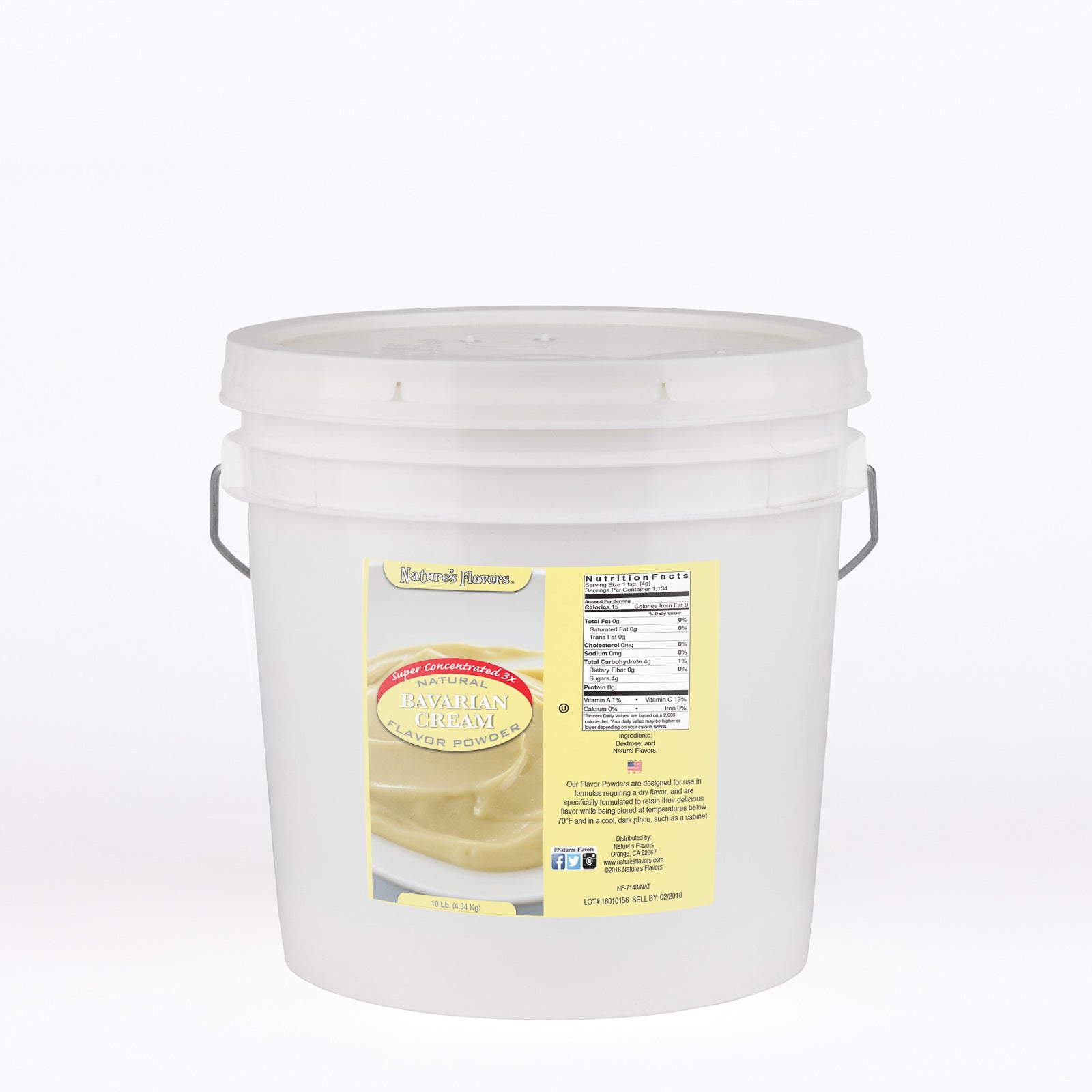 Bavarian Cream Super Concentrated Flavor Powder (3X Fold) - Bulk