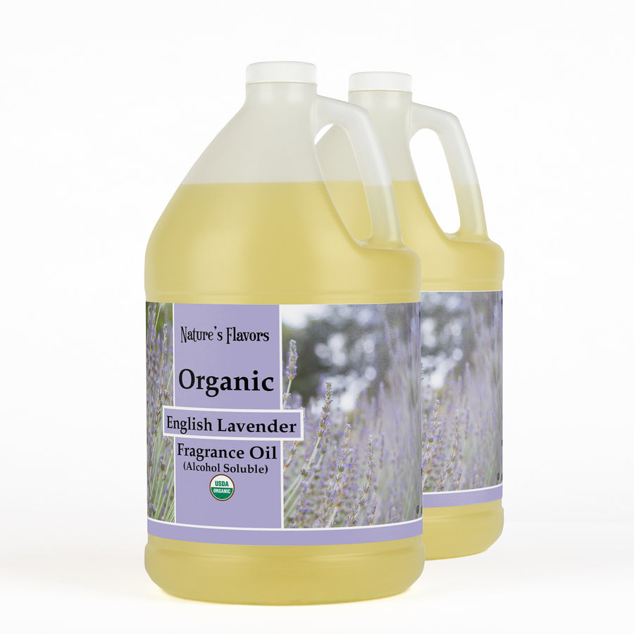 English Lavender Fragrance Oil (Alcohol Soluble), Organic