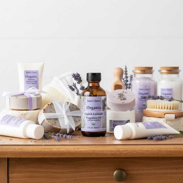 English Lavender Fragrance Oil (Alcohol Soluble), Organic