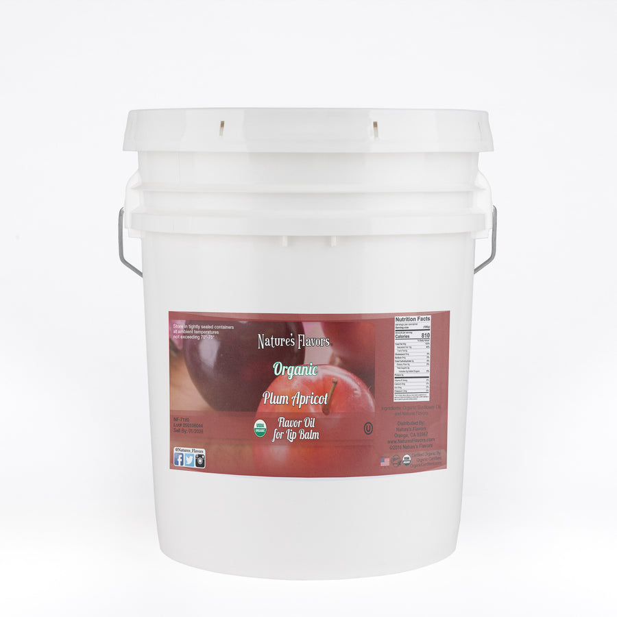 Organic Plum Apricot Flavor Oil for Lip Balm