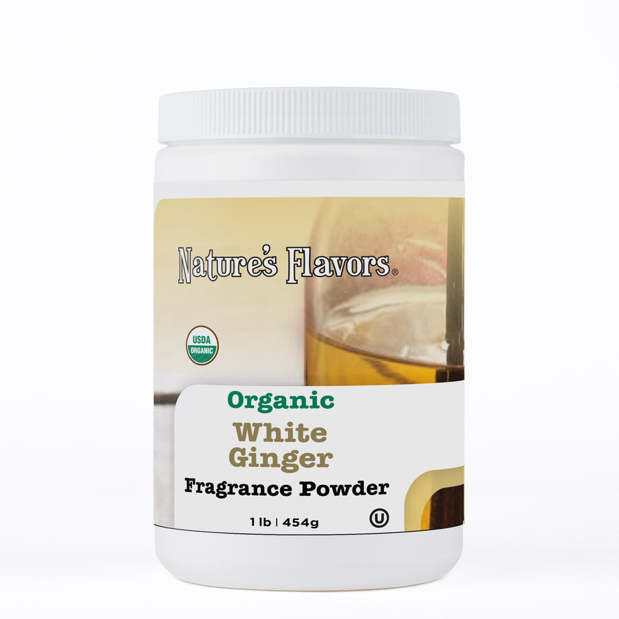 Organic White Ginger Fragrance Powder