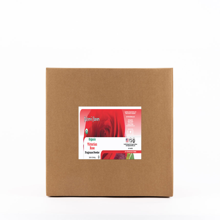 Organic Victorian Rose Fragrance Powder