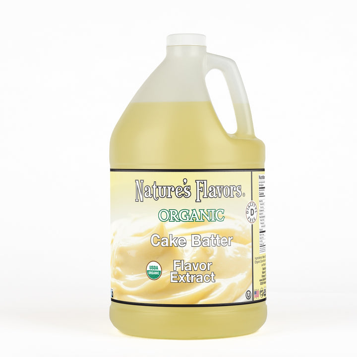 Organic Cake Batter Flavor Extract Without Diacetyl