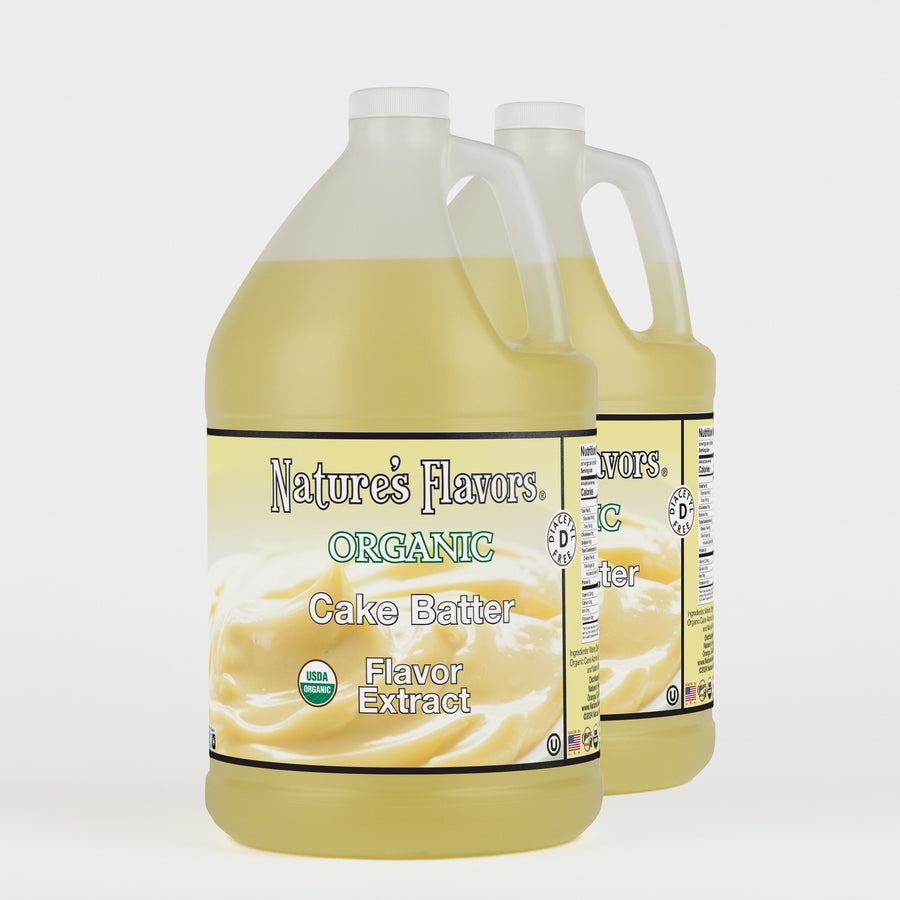 Organic Cake Batter Flavor Extract Without Diacetyl