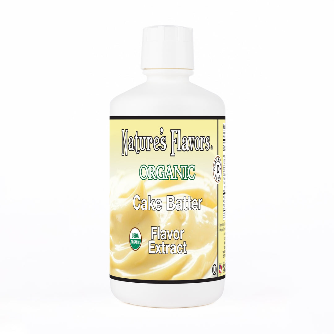 Organic Cake Batter Flavor Extract Without Diacetyl