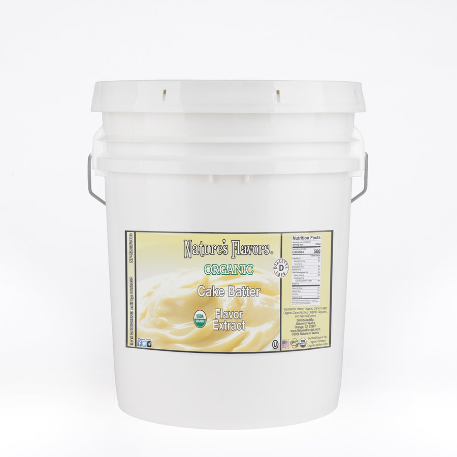 Cake Batter Flavor Extract, Organic