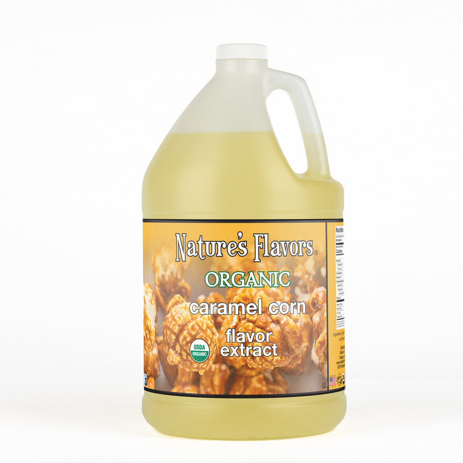 Caramel Corn Flavor Extract, Organic