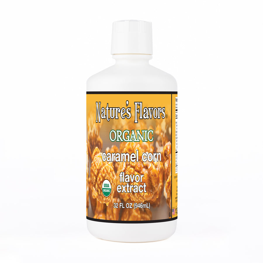Caramel Corn Flavor Extract, Organic
