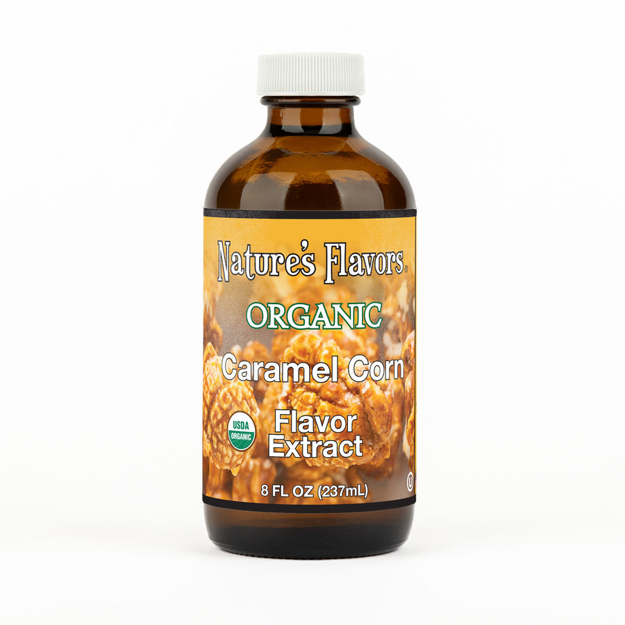 Caramel Corn Flavor Extract, Organic