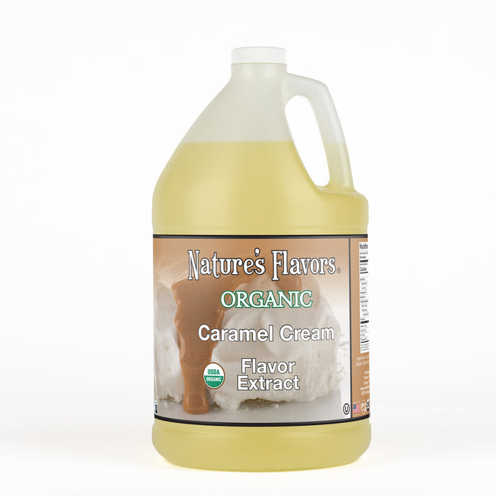 Organic Caramel Cream Flavor Extract Without Diacetyl