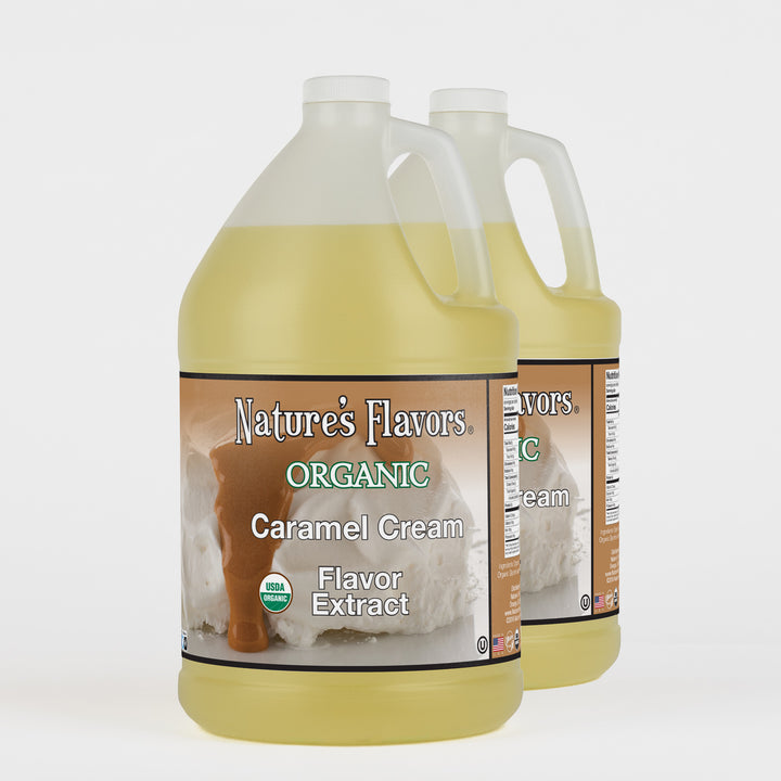 Organic Caramel Cream Flavor Extract Without Diacetyl