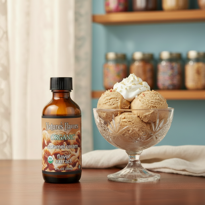 Caramel Cream Flavor Extract, Organic