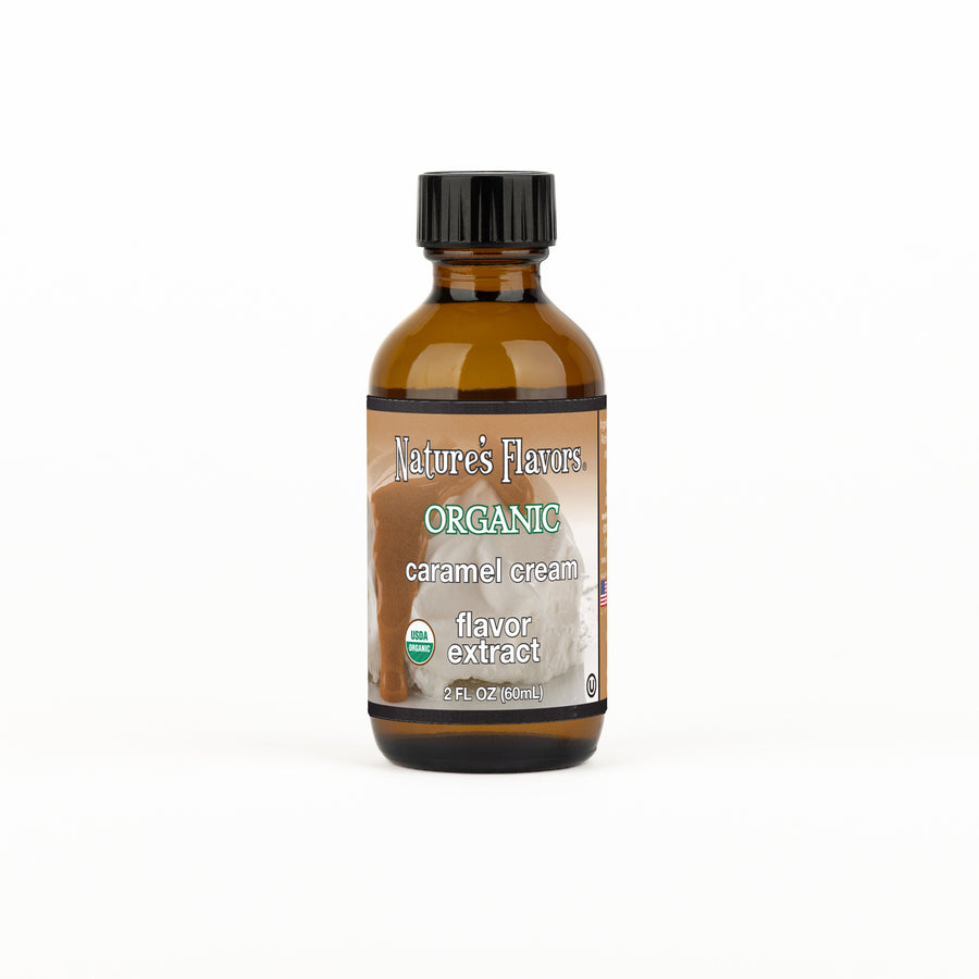 Organic Caramel Cream Flavor Extract Without Diacetyl