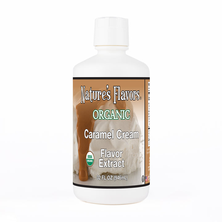 Organic Caramel Cream Flavor Extract Without Diacetyl