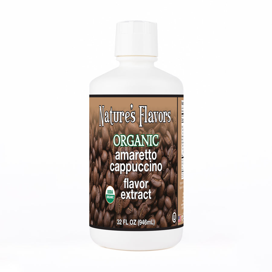 Amaretto Cappuccino Flavor Extract, Organic