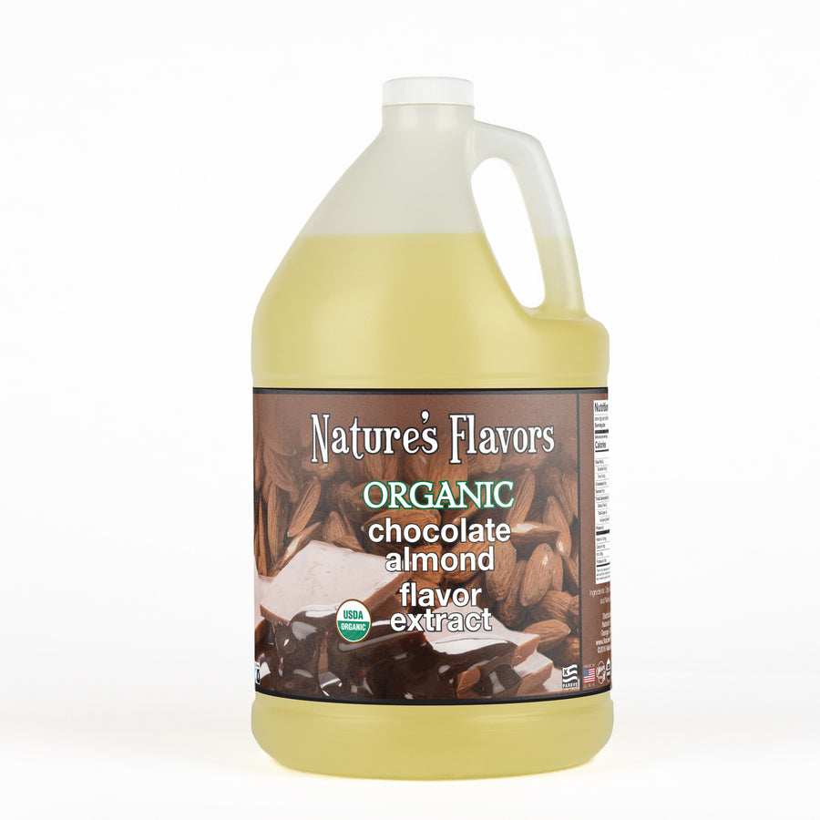 Chocolate Almond Flavor Extract, Organic