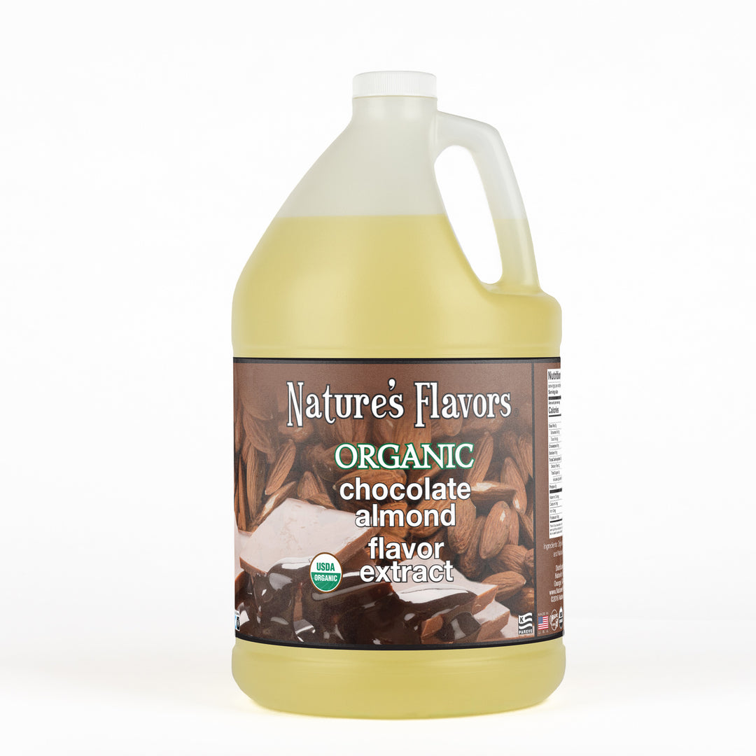 Organic Chocolate Almond Flavor Extract Without Diacetyl