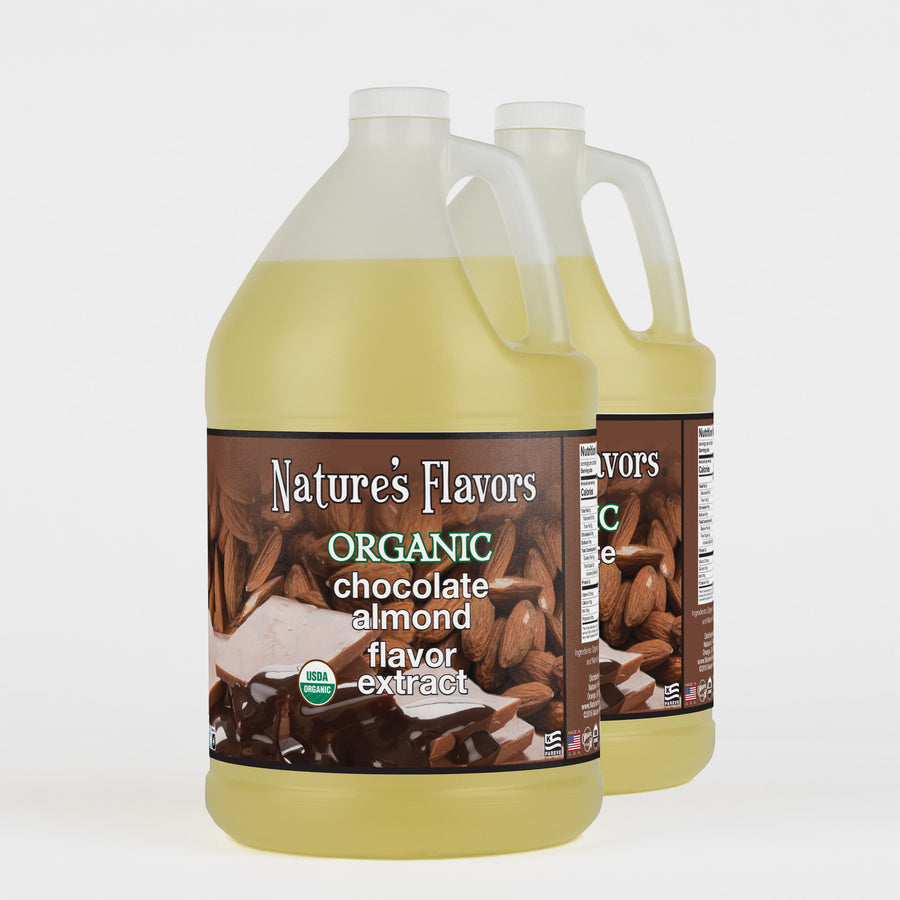 Chocolate Almond Flavor Extract, Organic