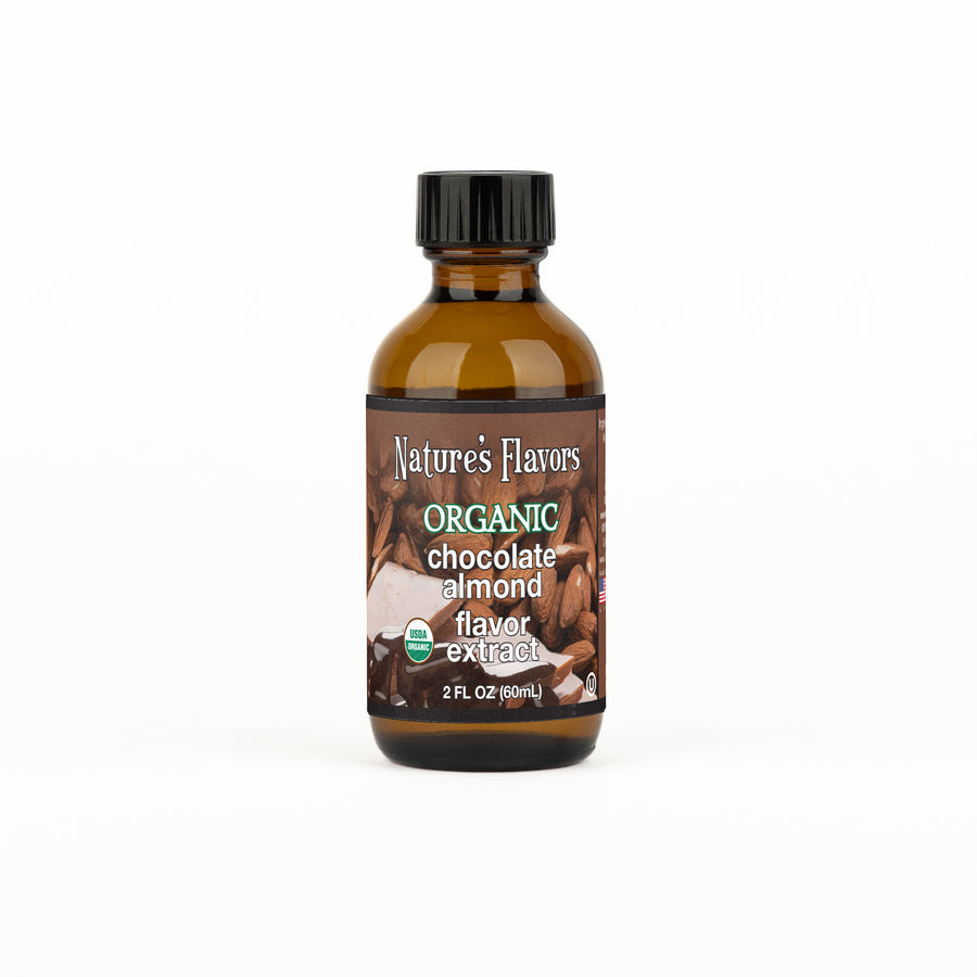 Chocolate Almond Flavor Extract, Organic