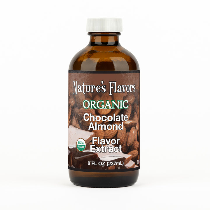 Organic Chocolate Almond Flavor Extract Without Diacetyl