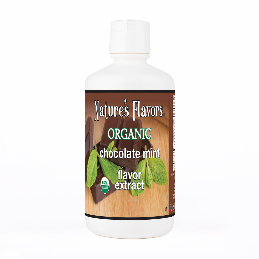Organic Chocolate Mint Flavor Extract Without Diacetyl
