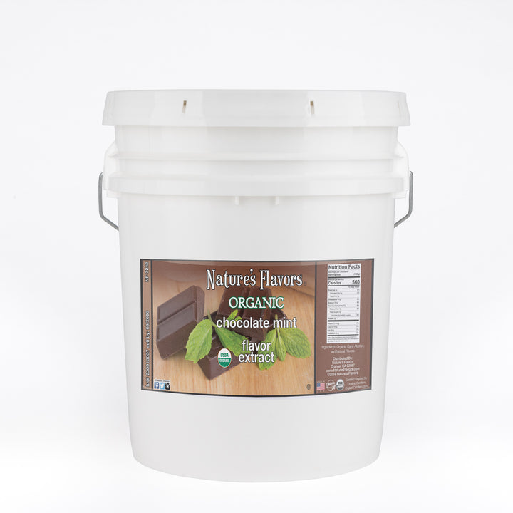 Organic Chocolate Mint Flavor Extract Without Diacetyl