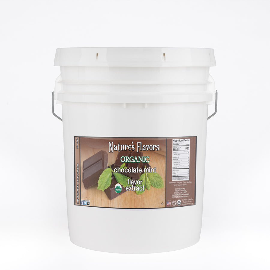 Organic Chocolate Mint Flavor Extract Without Diacetyl
