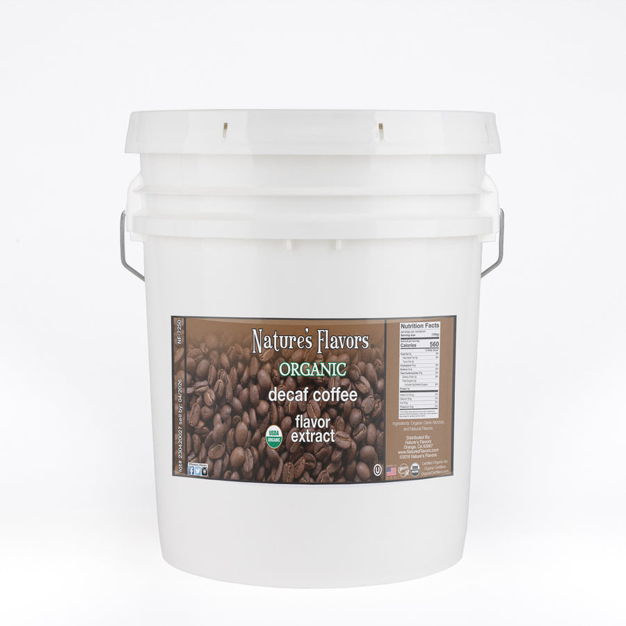 Organic Decaf Coffee Flavor Extract Without Diacetyl