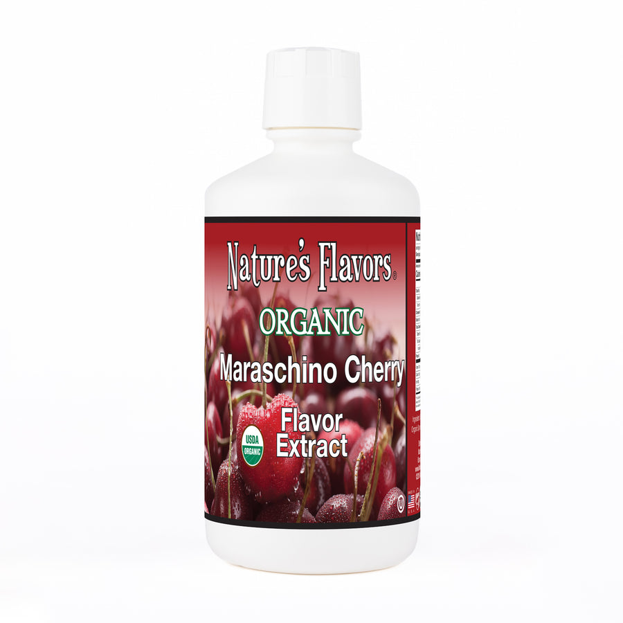 Organic Maraschino Cherry Flavor Extract Without Diacetyl