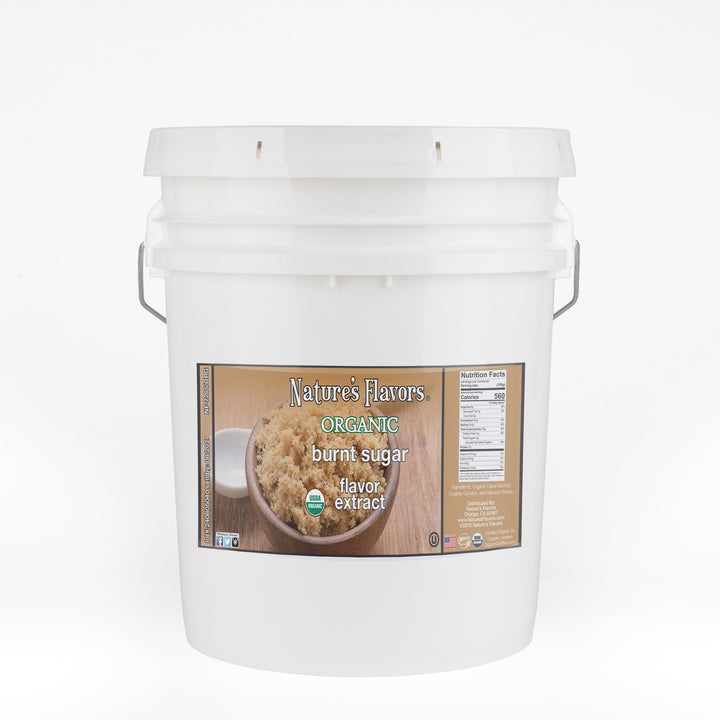 Organic Burnt Sugar Flavor Extract Without Diacetyl