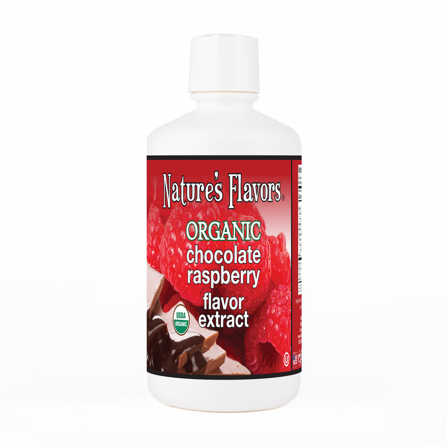 Chocolate Raspberry Flavor Extract, Organic