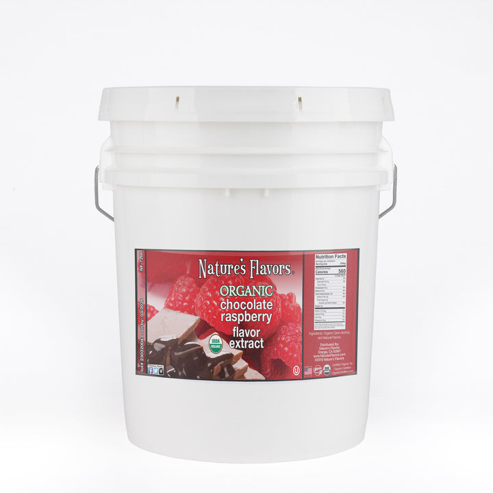 Organic Chocolate Raspberry Flavor Extract Without Diacetyl
