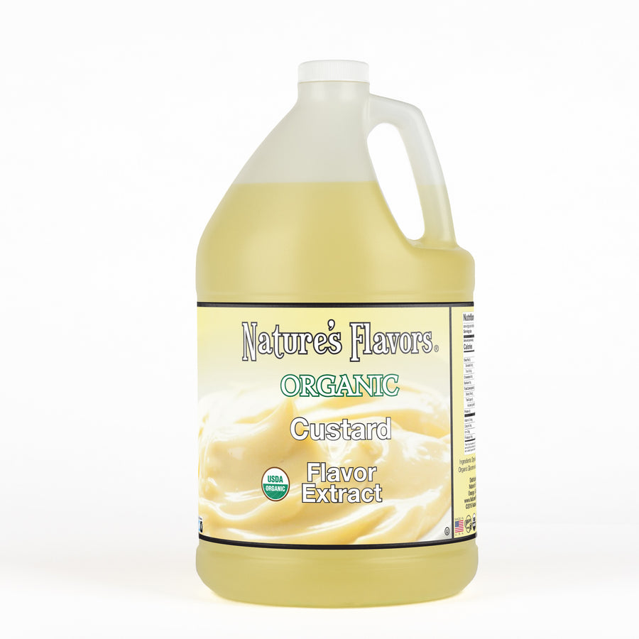 Organic Custard Flavor Extract Without Diacetyl