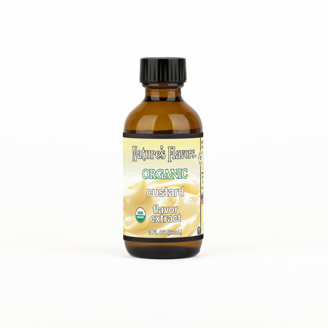 Organic Custard Flavor Extract Without Diacetyl