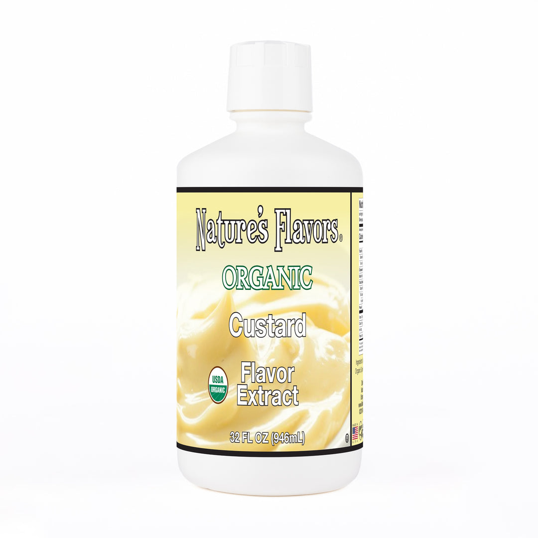 Organic Custard Flavor Extract Without Diacetyl