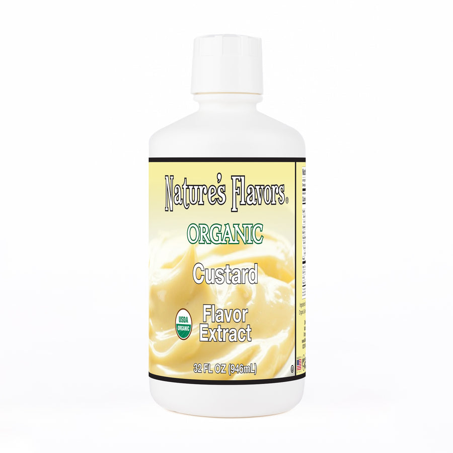 Organic Custard Flavor Extract Without Diacetyl
