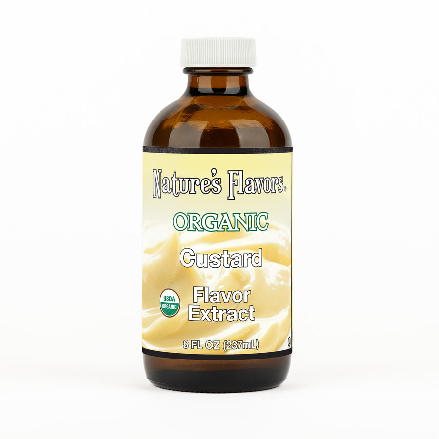 Organic Custard Flavor Extract Without Diacetyl