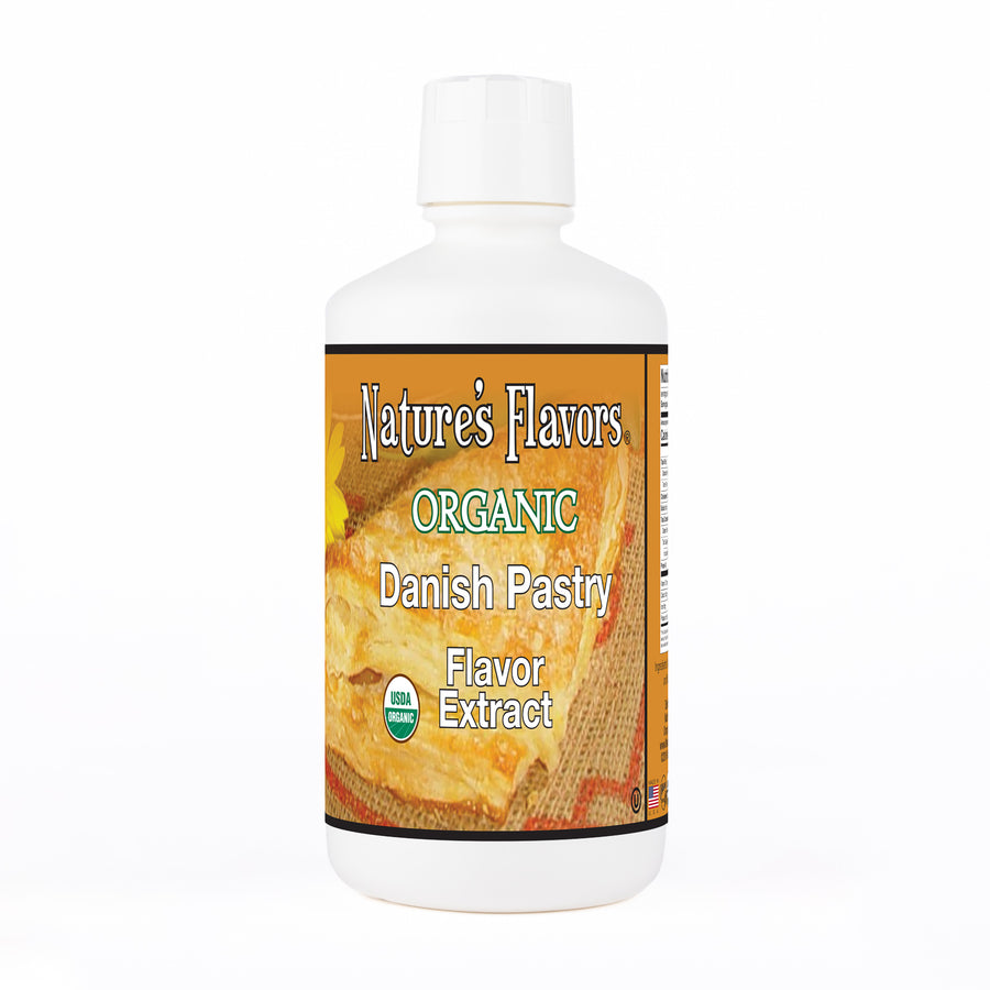 Organic Danish Pastry Flavor Extract Without Diacetyl