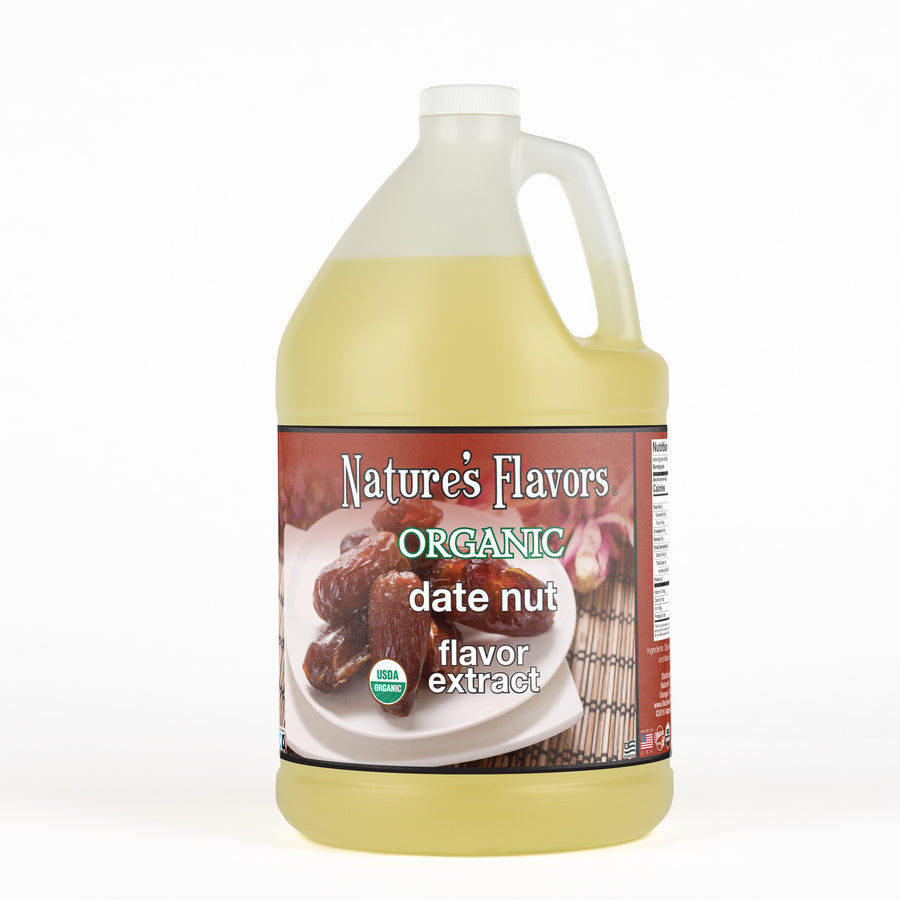Organic Date Nut Flavor Extract Without Diacetyl