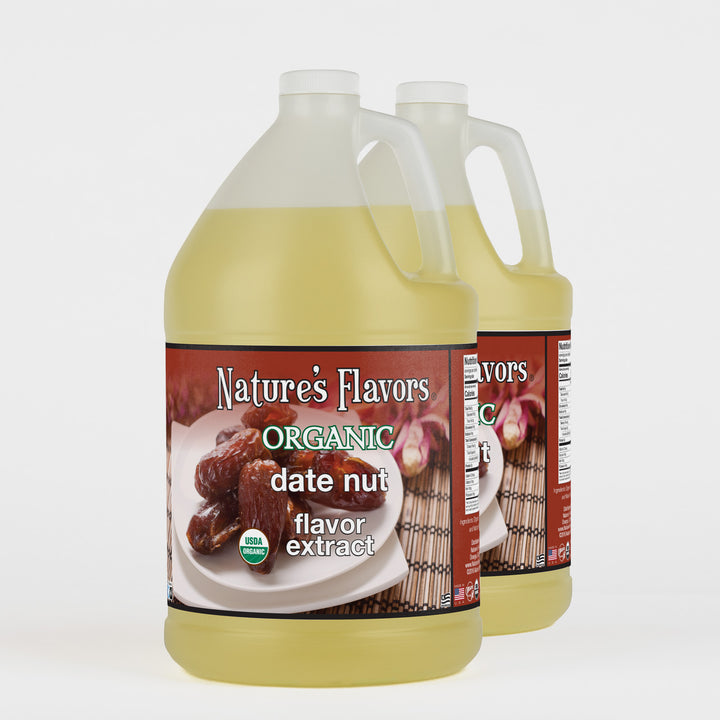 Organic Date Nut Flavor Extract Without Diacetyl