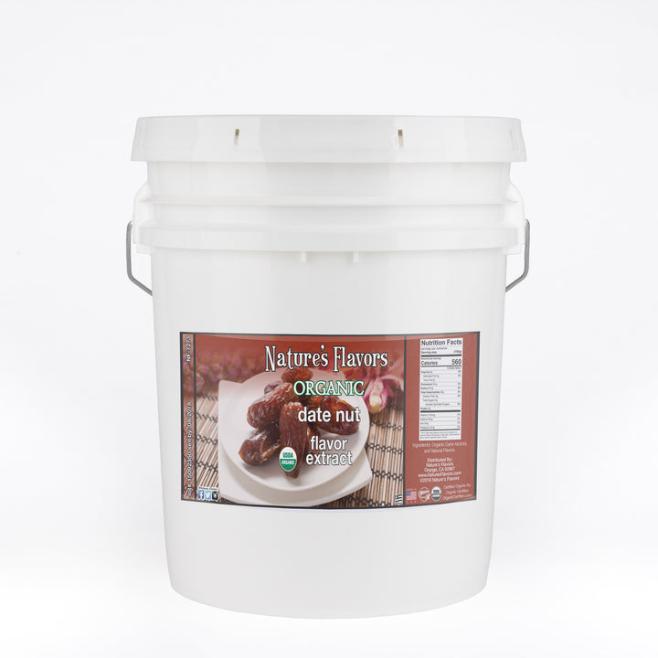 Organic Date Nut Flavor Extract Without Diacetyl
