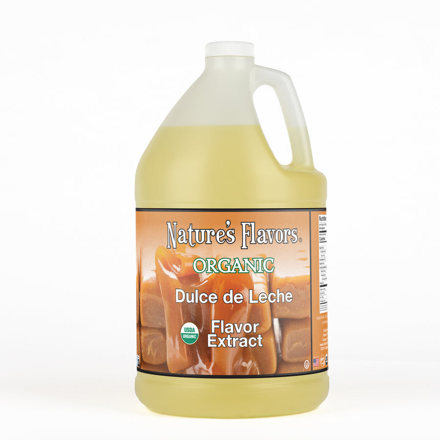 Organic Dulce de Leche Flavor Extract Without Diacetyl
