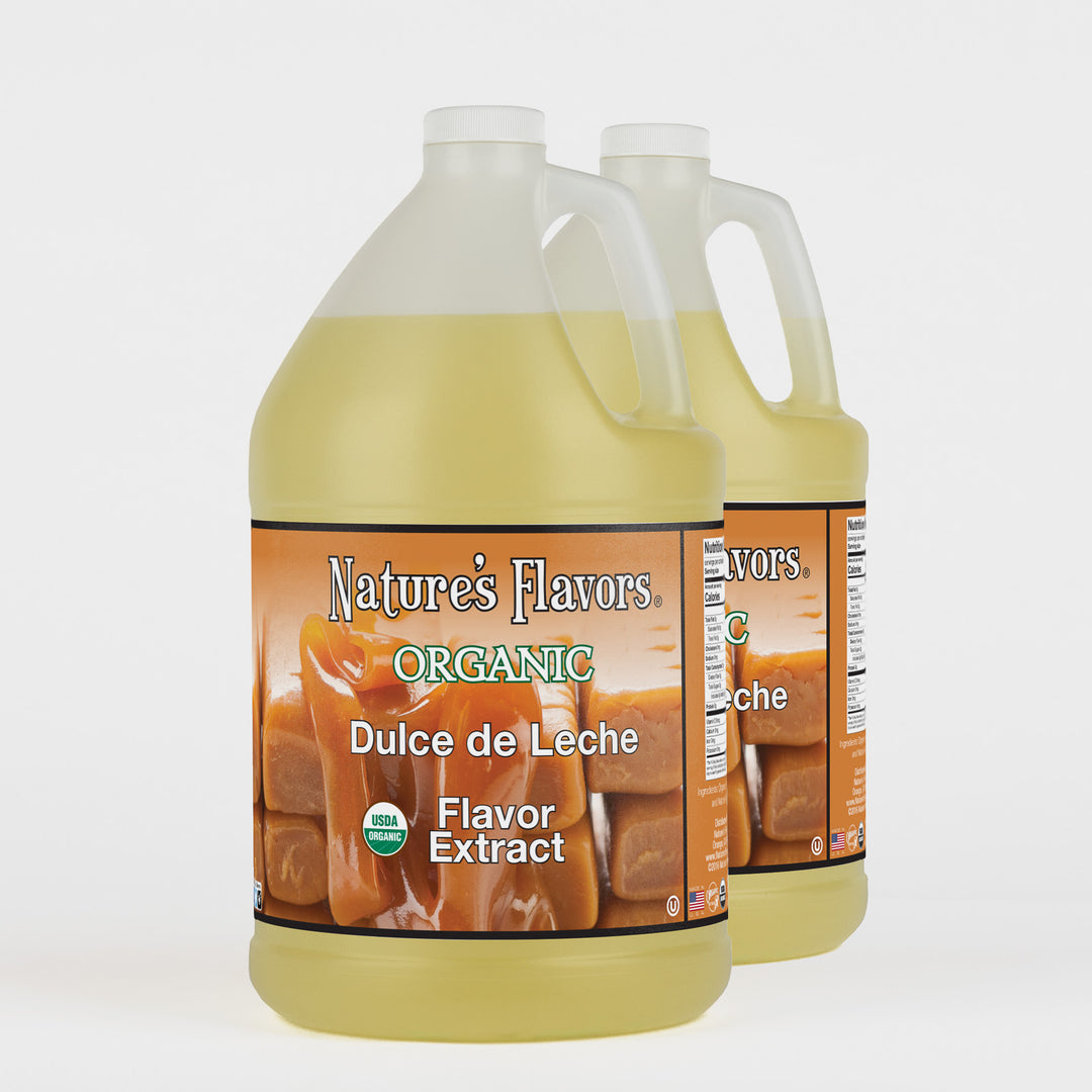 Organic Dulce de Leche Flavor Extract Without Diacetyl