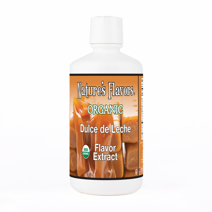 Organic Dulce de Leche Flavor Extract Without Diacetyl