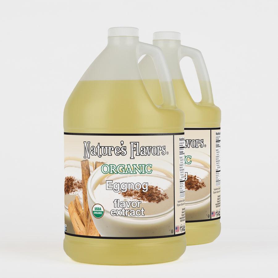 Organic Eggnog Flavor Extract Without Diacetyl