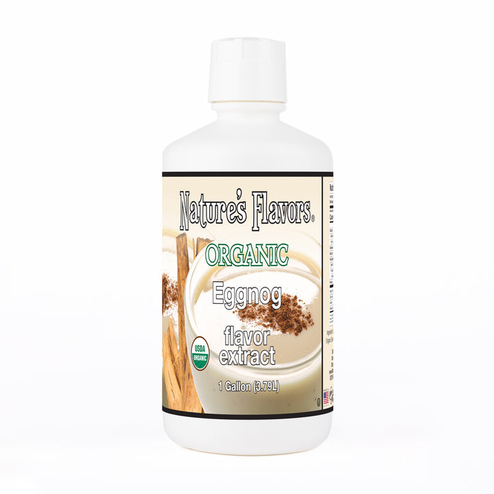 Organic Eggnog Flavor Extract Without Diacetyl